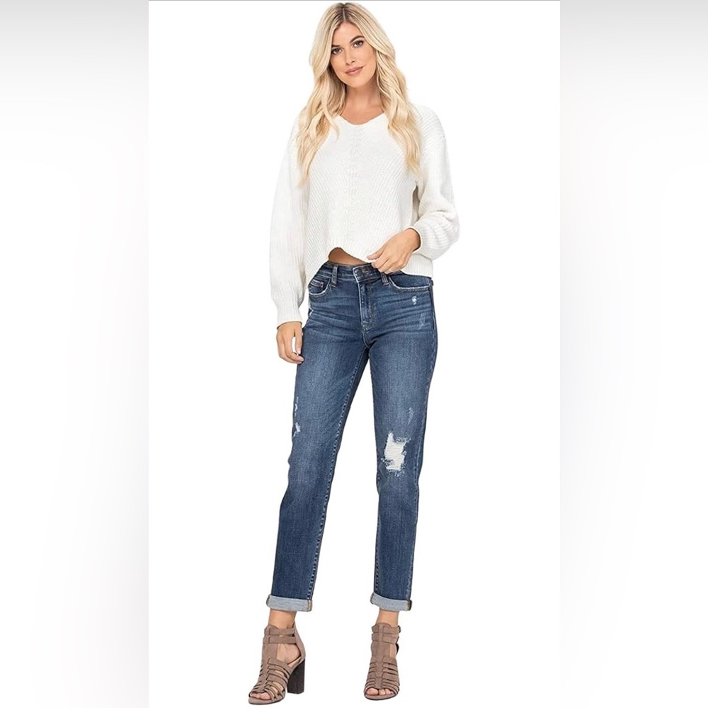 Judy Blue Mid Rise Slim Fit 13/31 Jeans